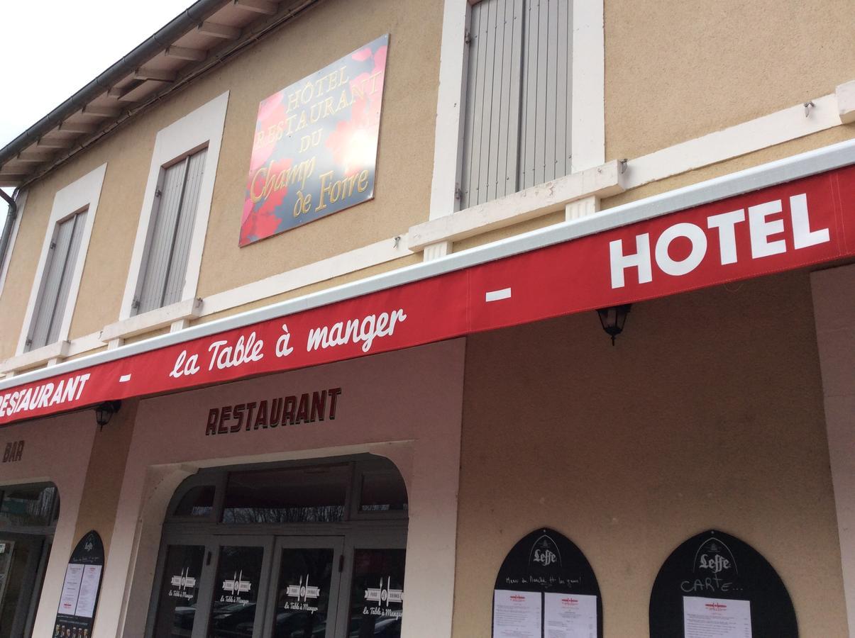 Logis Hotel Du Champ De Foire Saint-Aulaye-Puymangou Eksteriør bilde